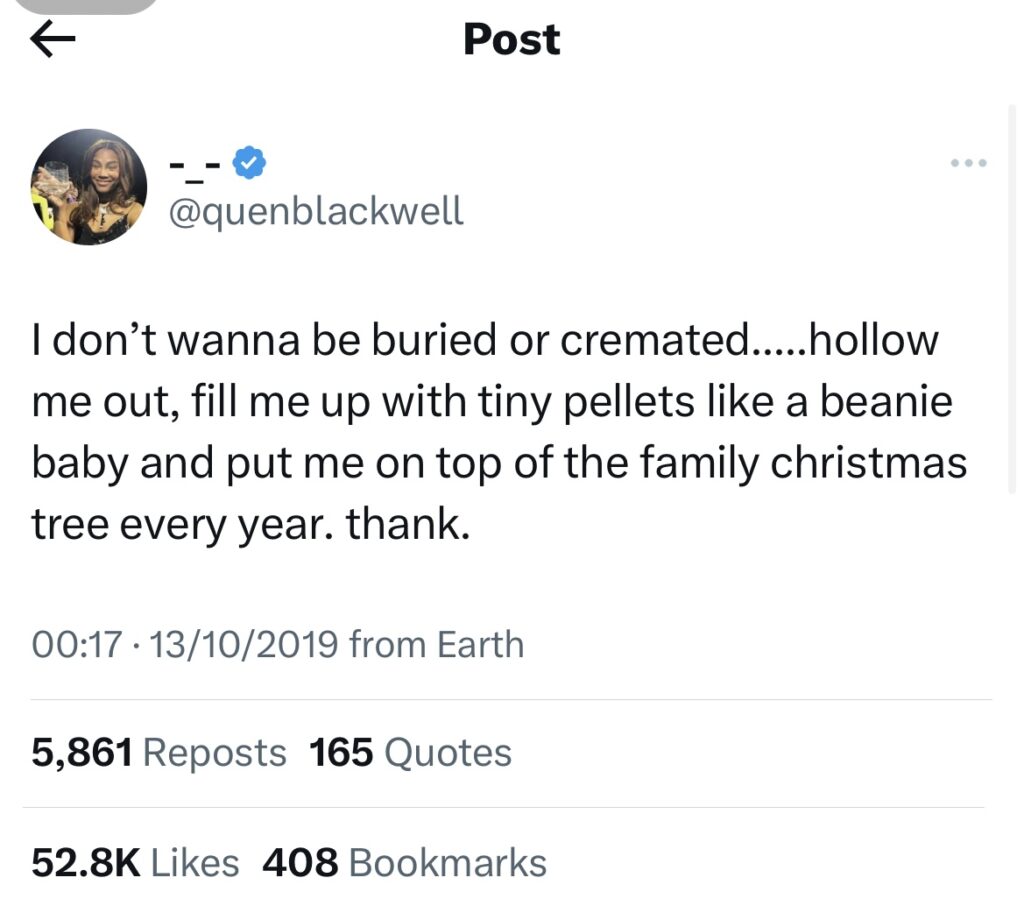 Tweetdelete’s Twitter screenshot of a cursed Christmas tweet.