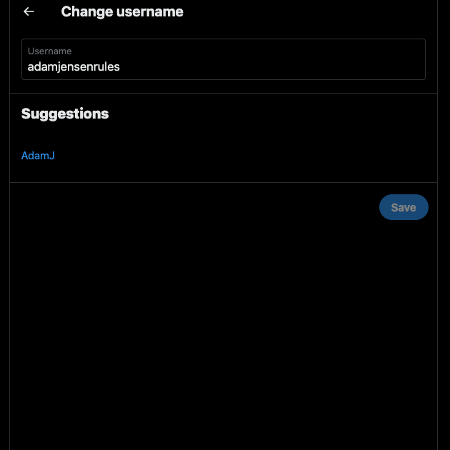 TweetDelete’s screenshot of an X user changing their username on the social media network.