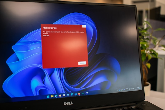 O persoană descarcă pe computerul său un instrument care oferă adepți gratuiți, care se dovedește a fi un fișier malițios.